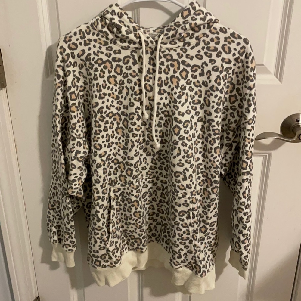 Cheetah Print Hoodie